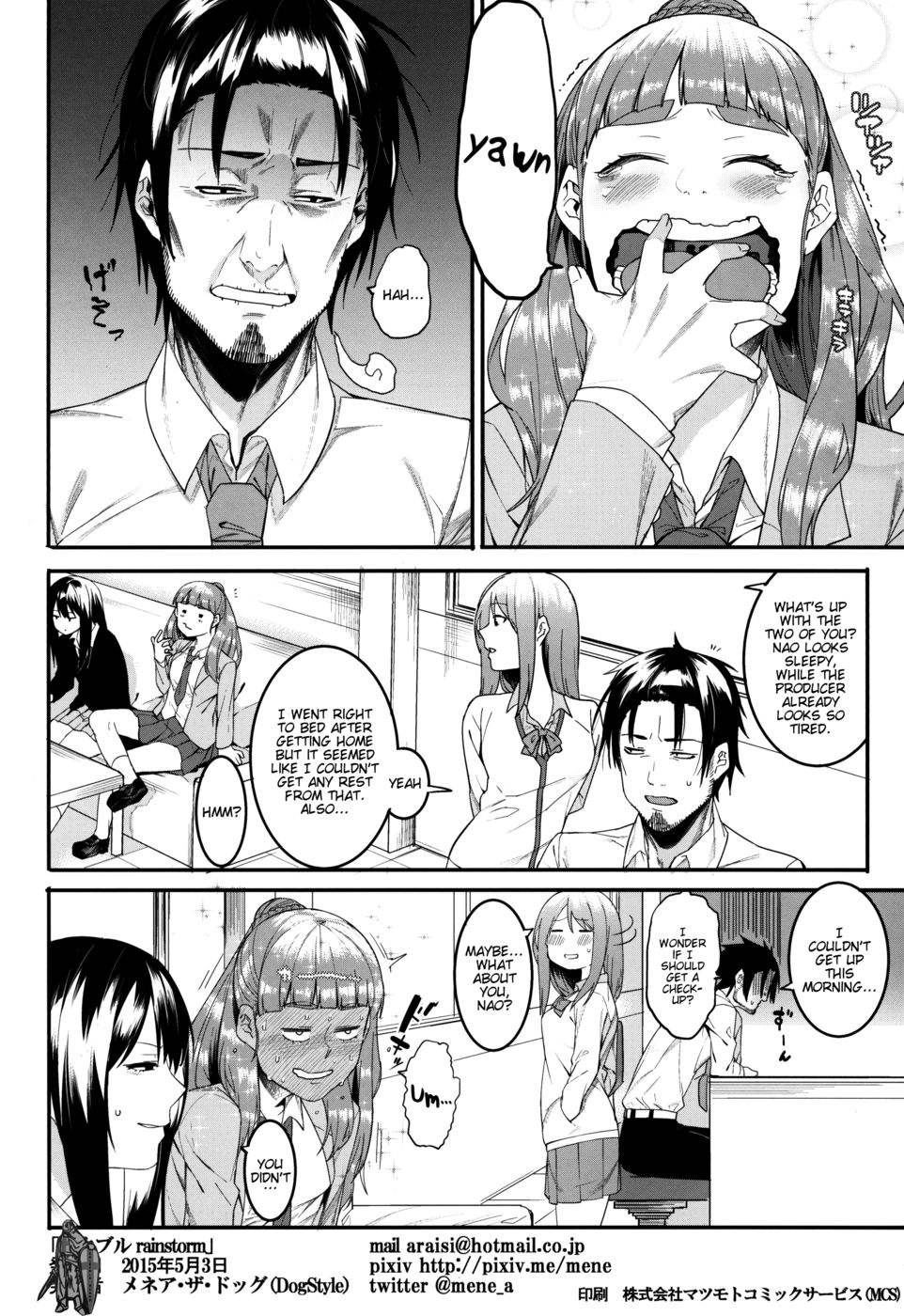 Hentai Manga Comic-Hai-Couple rainstorm-Read-22